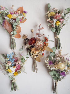 Ensemble de 5 mini bouquets