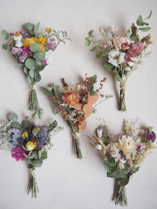 Ensemble de 5 mini bouquets